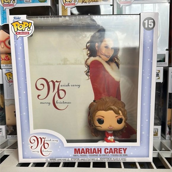 Funko Pop! Rocks Albums - Mariah Carey Merry Christmas Deluxe #15! - Picture 2 of 7